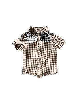 Rockabilly Baby by Candice Gwinn Short Sleeve Button-Down Shirt (view 1)