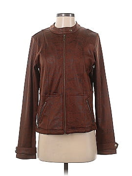 Grace & Lace Faux Leather Jacket (view 1)