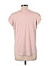 Adrianna Papell Pink Short Sleeve Blouse Size L - photo 2