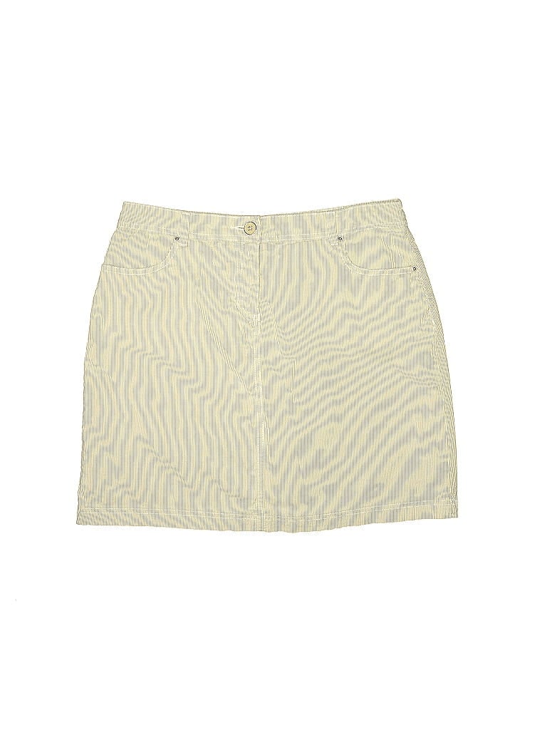 Pre-owned Karen Scott Skort In Brown