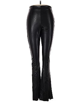 Akaiv Faux Leather Pants (view 1)