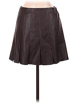 Endless Rose Faux Leather Skirt (view 2)