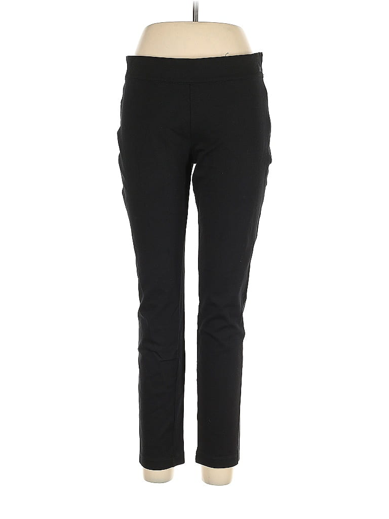 Eddie Bauer Solid Black Casual Pants Size 12 - photo 1