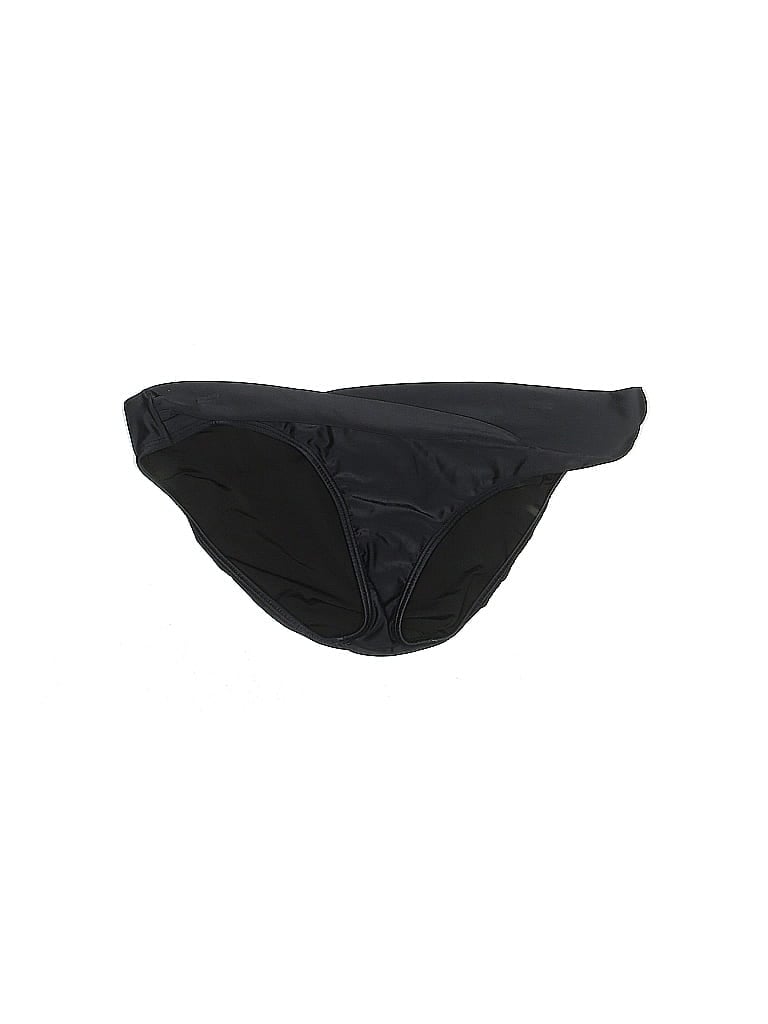 Pre-owned Pilyq Swimsuit Bottoms In Black