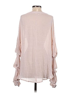 Listicle Long Sleeve Button-Down Shirt (view 2)
