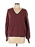 Madewell Burgundy Wool Pullover Sweater Size L - photo 1