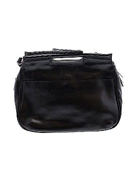 Patricia Green Leather Satchel (view 2)