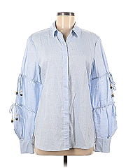 Jonathan Simkhai Long Sleeve Button Down Shirt