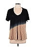 ATM 100% Cotton Ombre Brown Short Sleeve T-Shirt Size Med - Lg - photo 1