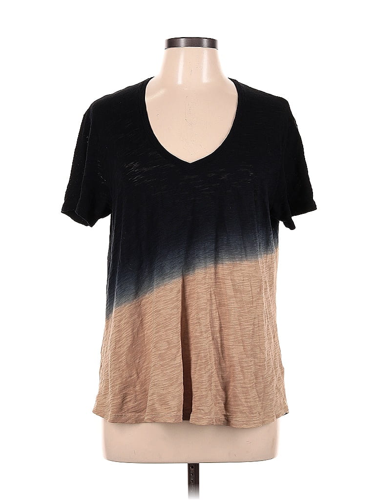 ATM 100% Cotton Ombre Brown Short Sleeve T-Shirt Size Med - Lg - photo 1
