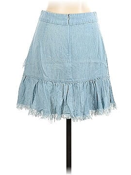Mumu Blue Denim Skirt (view 2)