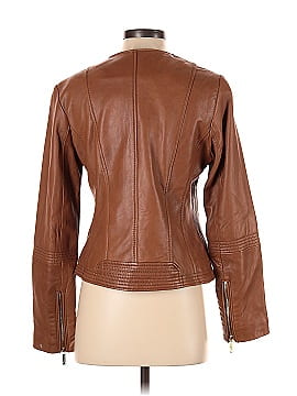 MICHAEL Michael Kors Leather Jacket (view 2)