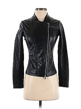 Emporio Armani Faux Leather Jacket (view 1)