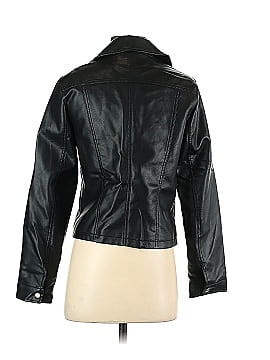 Express Outlet Faux Leather Jacket (view 2)