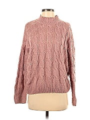 Line & Dot Pullover Sweater
