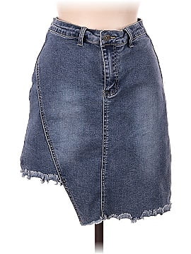 GIDDY UP GLAMOUR Denim Skirt (view 1)