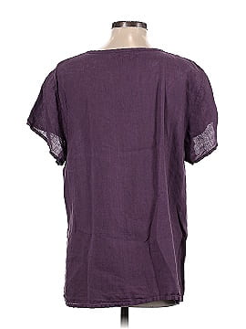 Flax Short Sleeve Blouse (view 2)