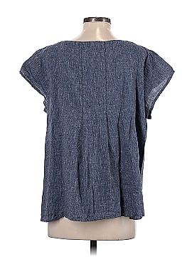 Flax Short Sleeve Blouse (view 2)
