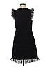 J.Crew 100% Polyester Tweed Black Casual Dress Size 6 - photo 2