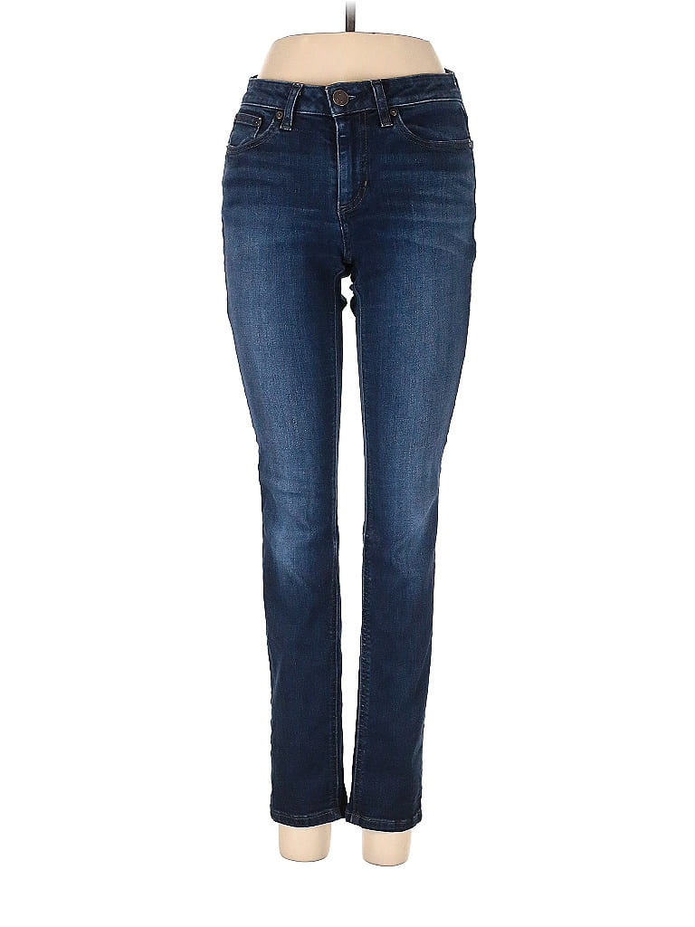 LC Lauren Conrad Tortoise Ombre Blue Jeans Size 4 - photo 1