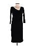 Topshop Black Casual Dress Size 6 - photo 1