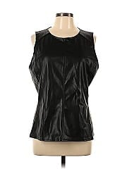 Ann Taylor Faux Leather Top