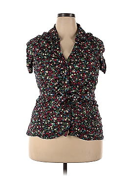 MNG by Mango Short Sleeve Blouse (view 1)