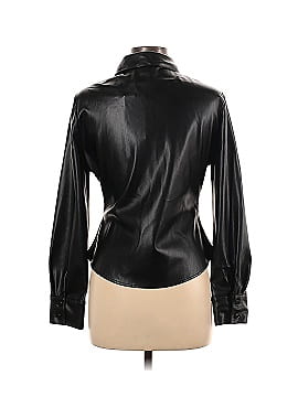 Zara Faux Leather Jacket (view 2)