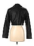 Steve Madden 100% Polyurethane Black Faux Leather Jacket Size L - photo 2