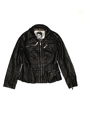 Sugarfly Faux Leather Jacket (view 1)