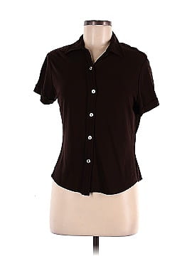 Karen Kane Short Sleeve Button-Down Shirt (view 1)