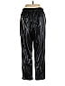 Zara 100% Polyester Black Faux Leather Pants Size XS - photo 2
