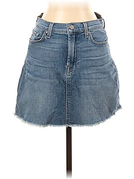 7 For All Mankind Denim Skirt (view 1)