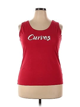 Curves Sleeveless T-Shirt (view 1)