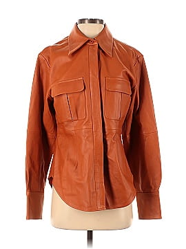 Equipment Leather Jacket (view 1)