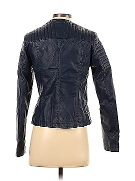 Olivia Miller Faux Leather Jacket (view 2)