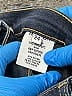 Hudson Jeans Solid Chevron-herringbone Hearts Blue Jeans Size 24 waist - photo 4