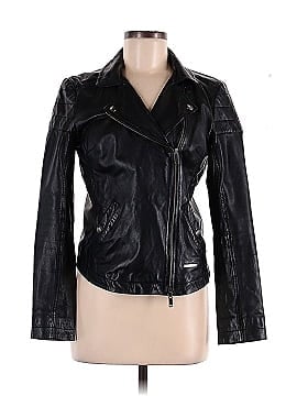 CALVIN KLEIN JEANS Leather Jacket (view 1)
