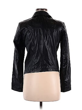 CALVIN KLEIN JEANS Leather Jacket (view 2)