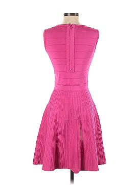 Pink Tartan Casual Dress (view 2)