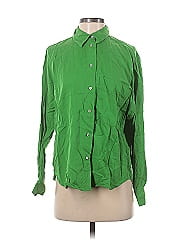 Mng 3/4 Sleeve Button Down Shirt
