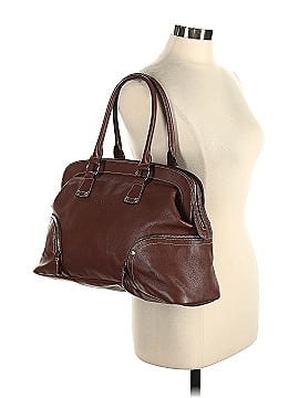 Longchamp Leather Satchel (view 2)