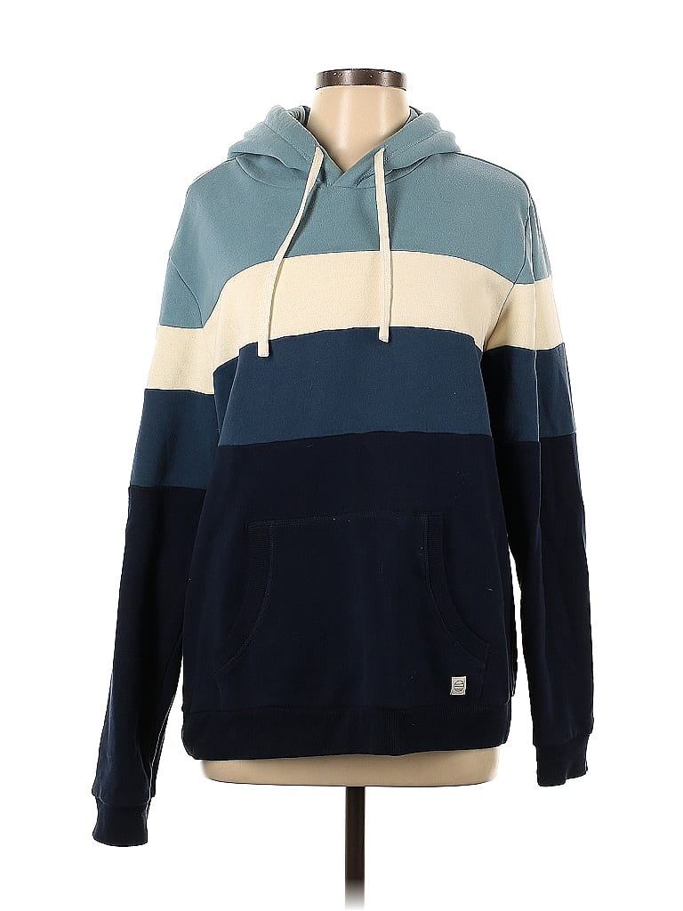 Marine Layer Blue Pullover Hoodie Size L - photo 1