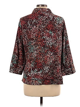 Christopher & Banks 3/4 Sleeve Blouse (view 2)