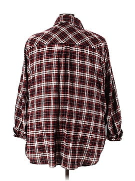 Lane Bryant Long Sleeve Button-Down Shirt (view 2)