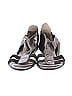 Attilio Giusti Leombruni Graphic Metallic Silver Sandals Size EU (IT) 41 / US 11 - photo 2