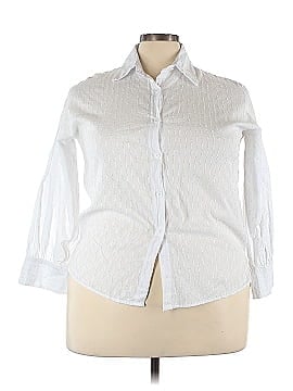 Unbranded Long Sleeve Button-Down Shirt (view 1)