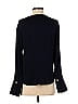 Something Navy 100% Rayon Black Cardigan Size XS - photo 2