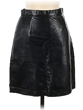 Morgan Taylor Leather Skirt (view 1)