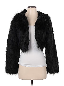 Material Girl Faux Fur Jacket (view 1)